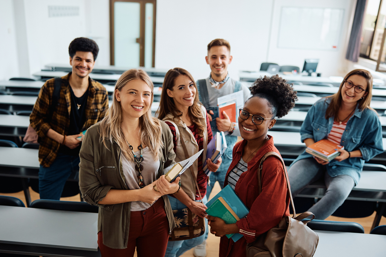 groupe d'étudiants